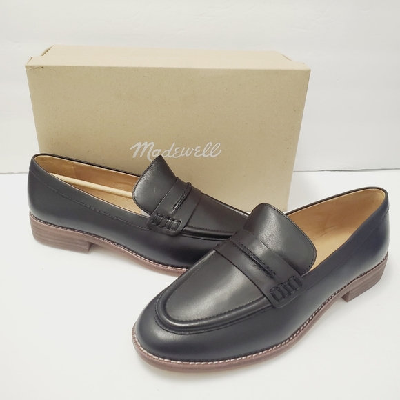 Madewell The Elinor Loafer Black Shoes - Picture 4 of 11